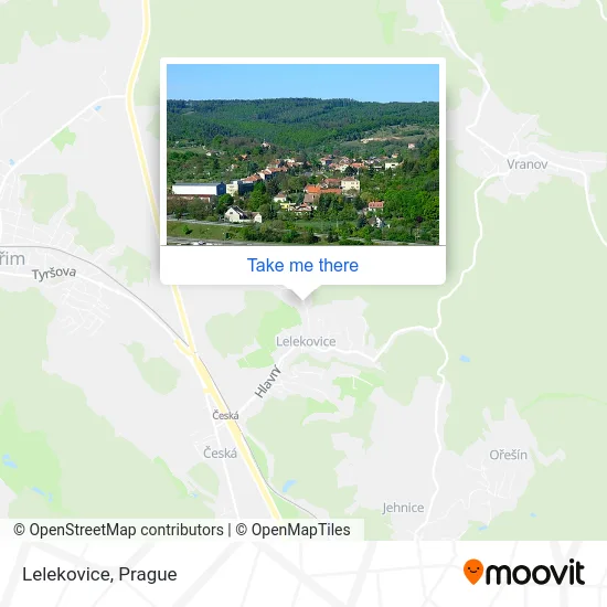 Карта Lelekovice