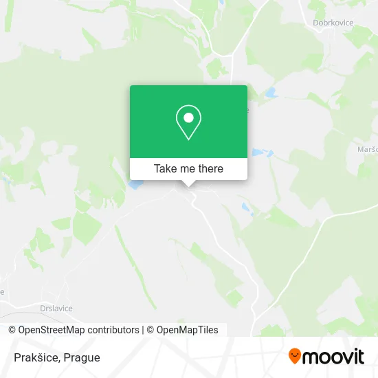 Карта Prakšice