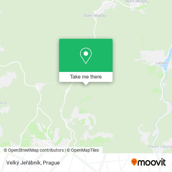 Velký Jeřábník map