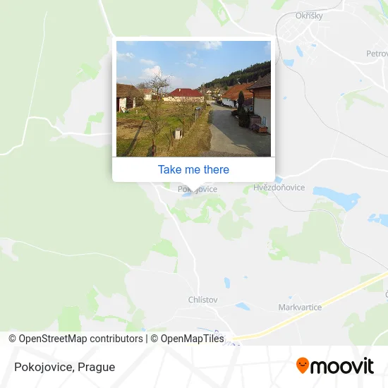 Карта Pokojovice