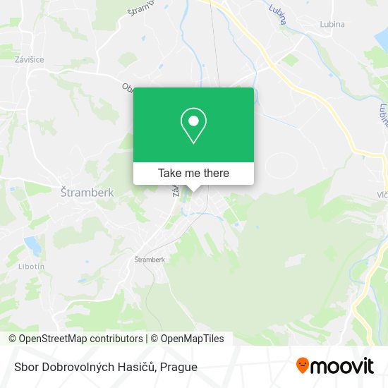 Sbor Dobrovolných Hasičů map