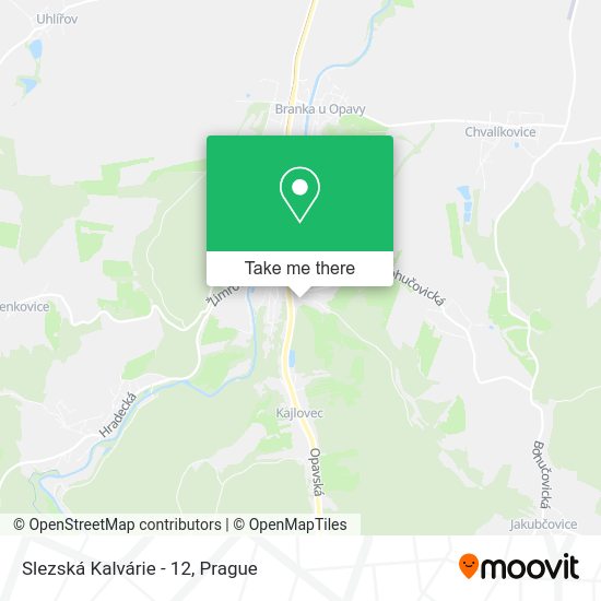 Slezská Kalvárie - 12 map