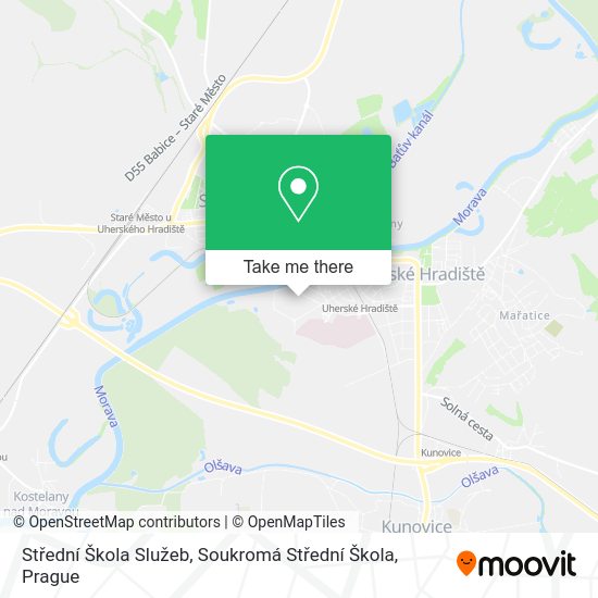 Střední Škola Služeb, Soukromá Střední Škola map