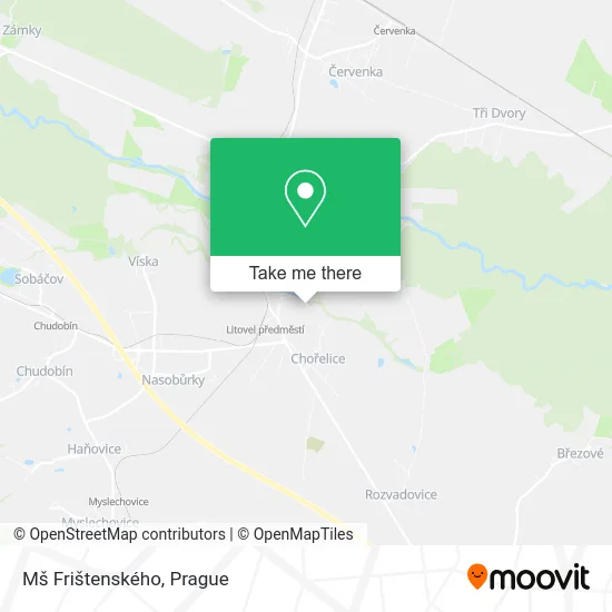 Карта Mš Frištenského