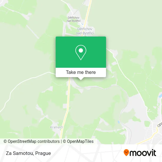 Карта Za Samotou