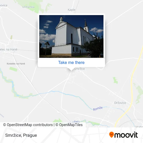 Карта Smržice