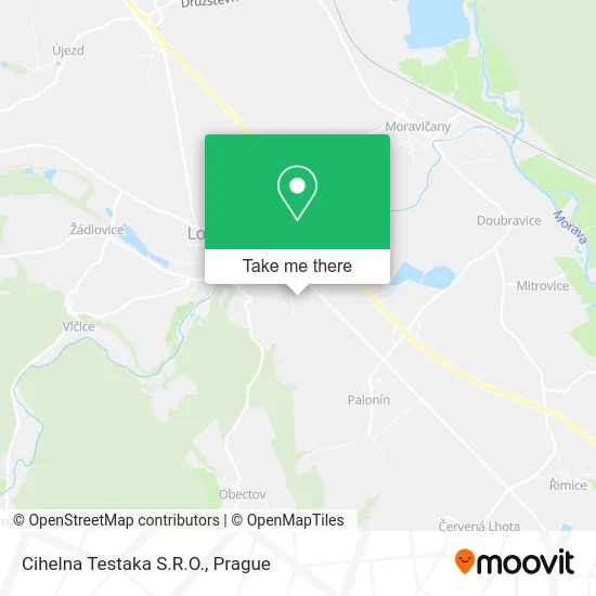 Карта Cihelna Testaka S.R.O.
