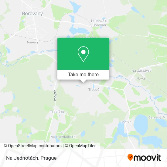 Карта Na Jednotách