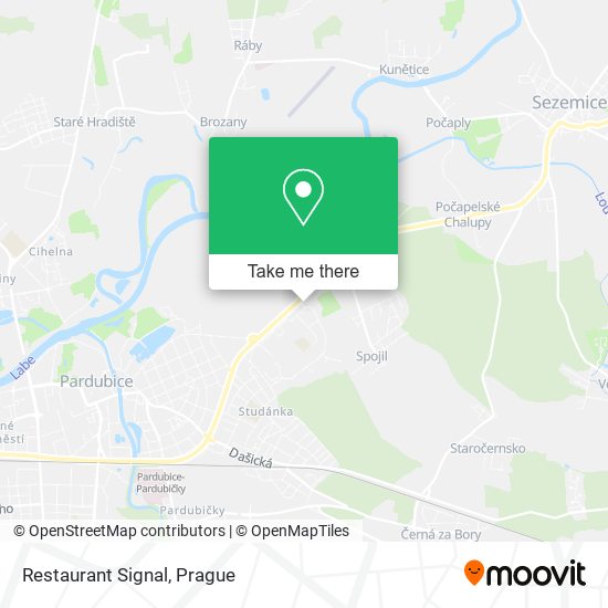 Карта Restaurant Signal