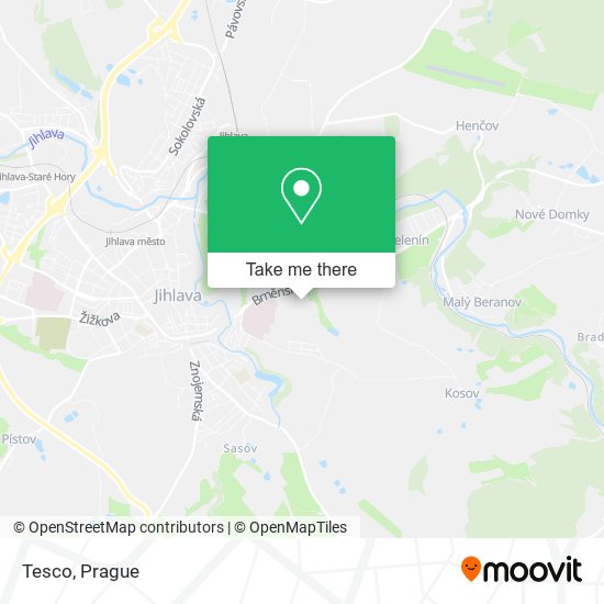 Tesco map