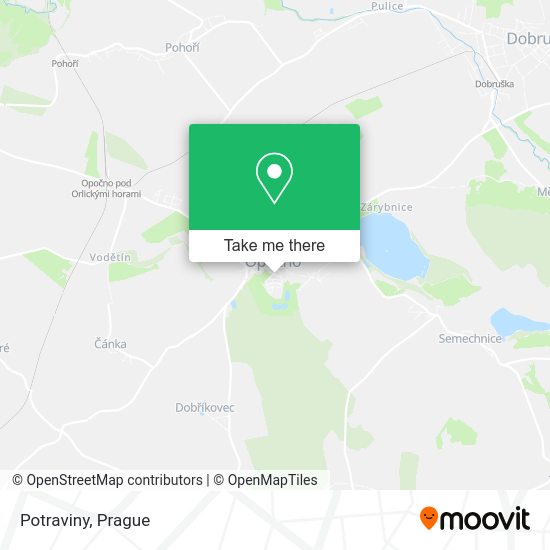Карта Potraviny