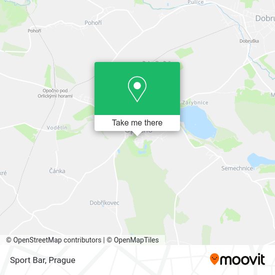 Карта Sport Bar