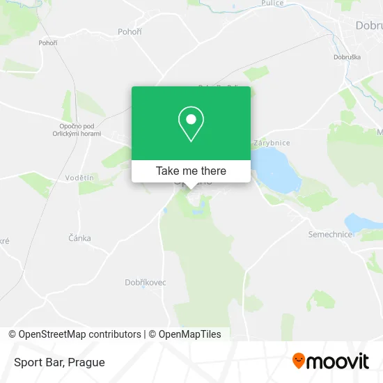 Карта Sport Bar