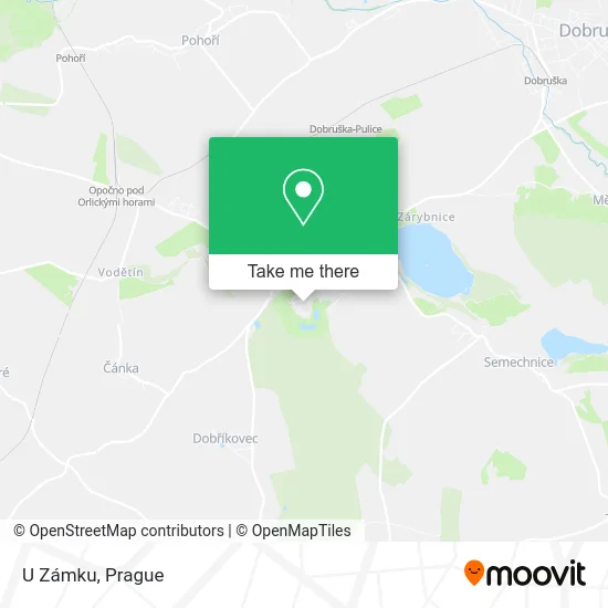 Карта U Zámku