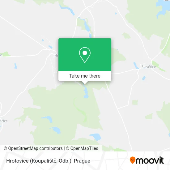 Карта Hrotovice (Koupaliště, Odb.)