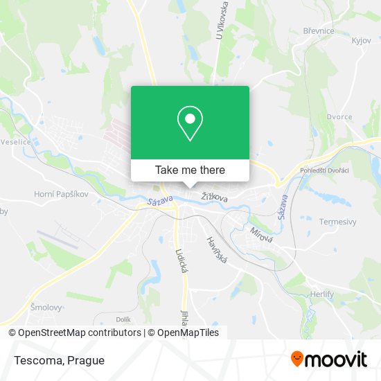 Карта Tescoma