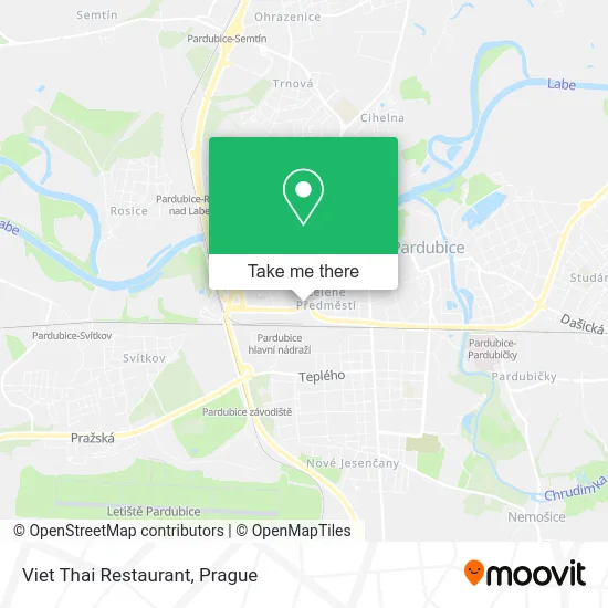 Карта Viet Thai Restaurant