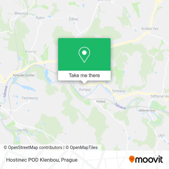 Hostinec POD Klenbou map