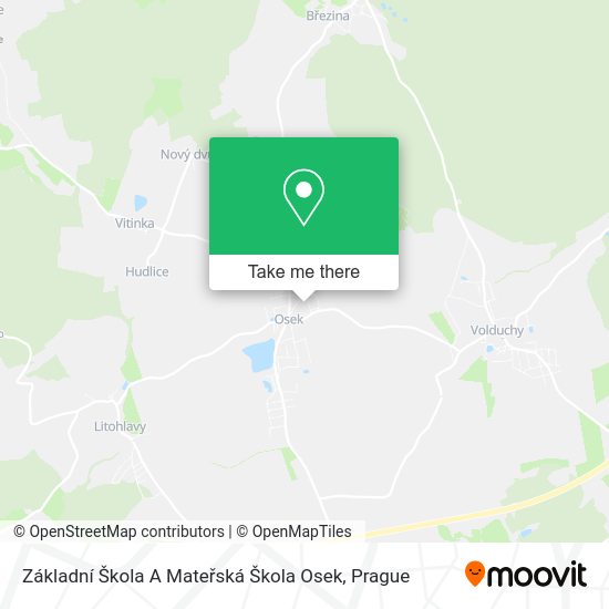 Základní Škola A Mateřská Škola Osek map