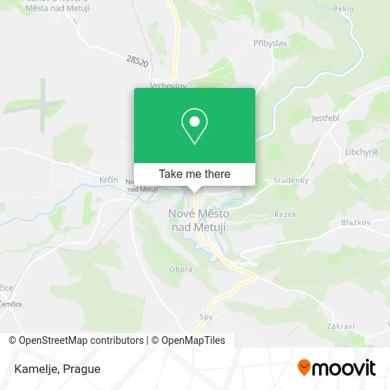 Карта Kamelje