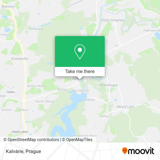 Карта Kalvárie