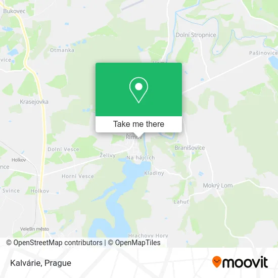 Карта Kalvárie
