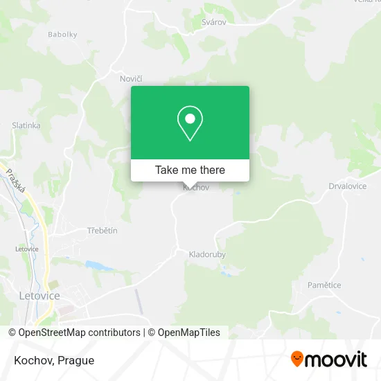 Карта Kochov