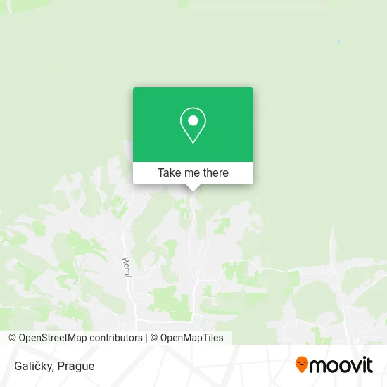Карта Galičky
