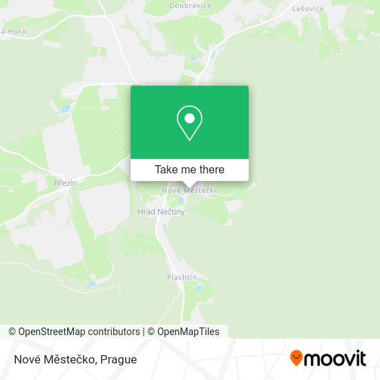 Nové Městečko map