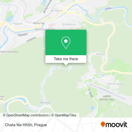 Chata Na Hřišti map