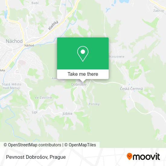 Карта Pevnost Dobrošov