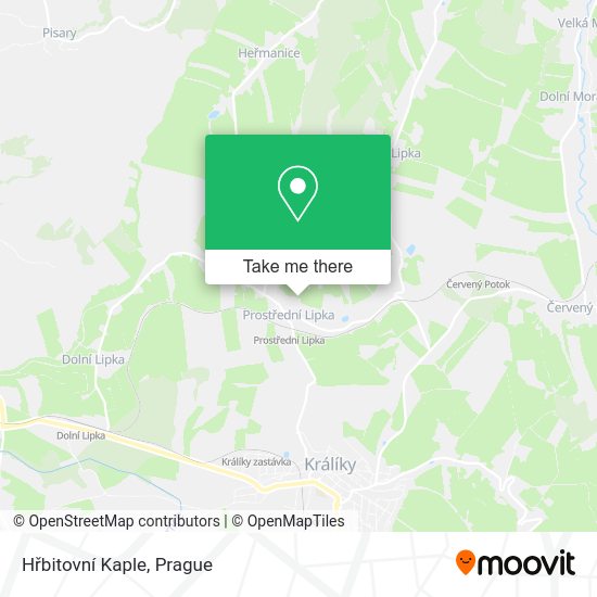 Hřbitovní Kaple map