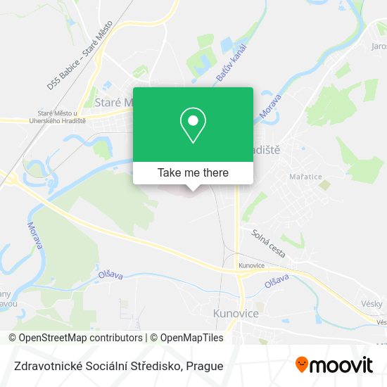 Zdravotnické Sociální Středisko map