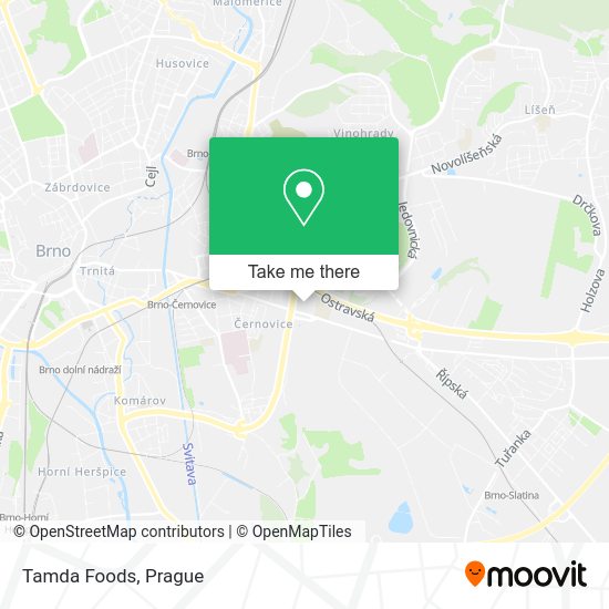 Tamda Foods map