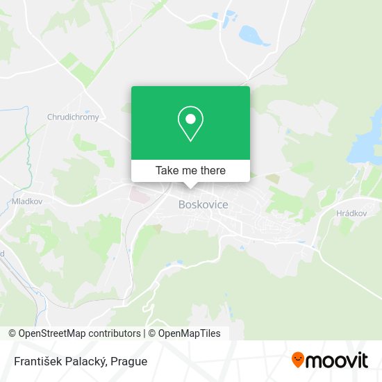 František Palacký map