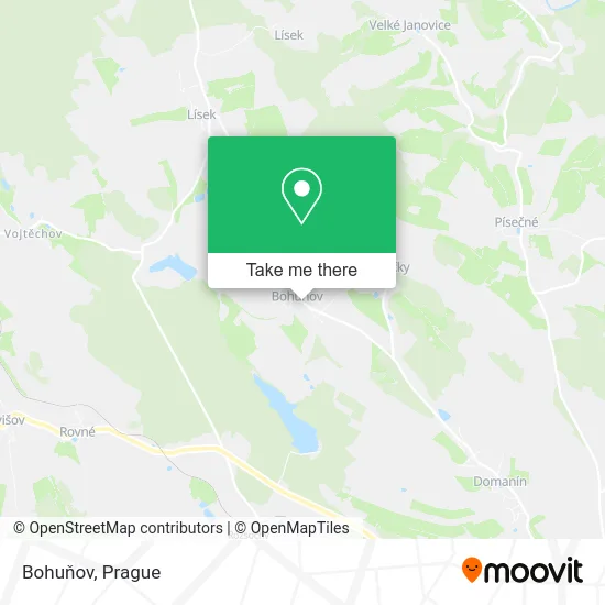 Карта Bohuňov