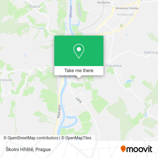 Školní Hřiště map