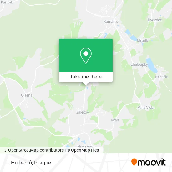 Карта U Hudečků