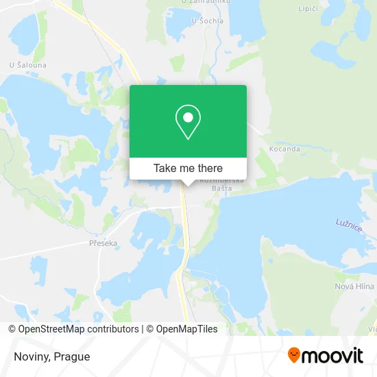 Карта Noviny