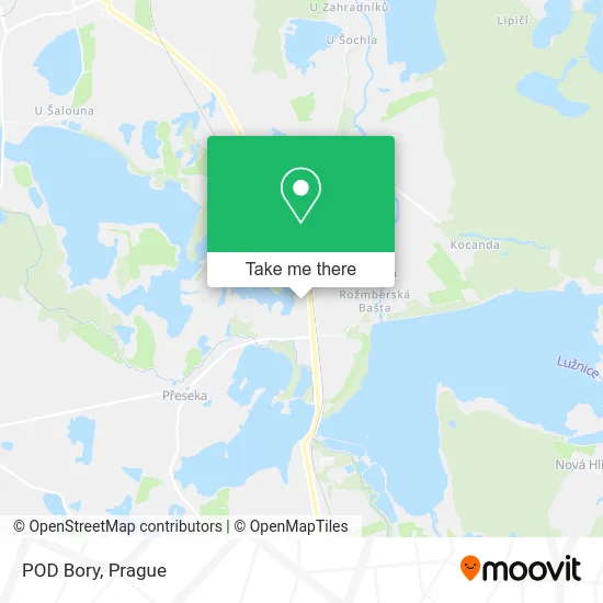 Карта POD Bory