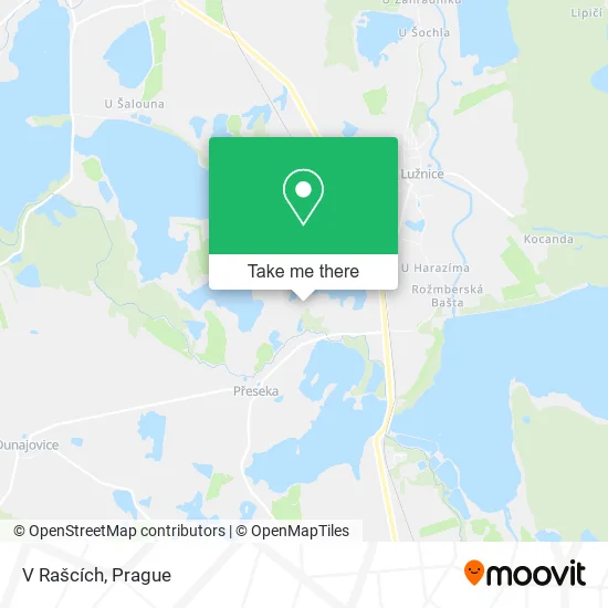 Карта V Rašcích