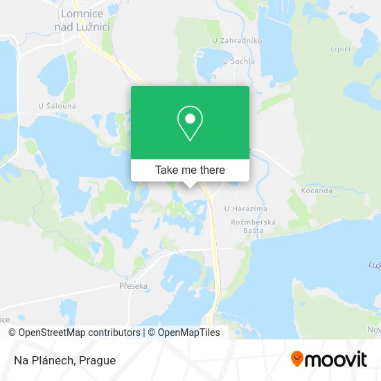 Карта Na Plánech
