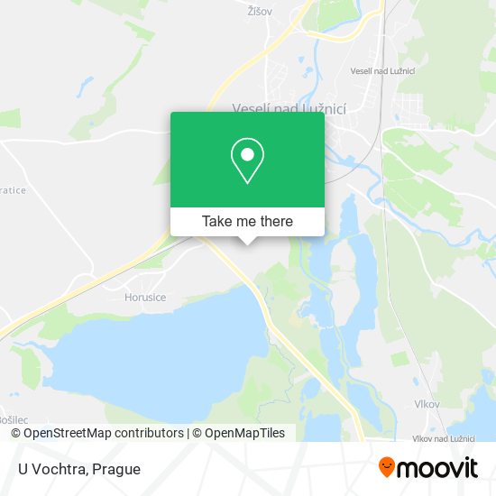 Карта U Vochtra