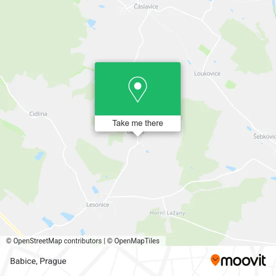 Карта Babice