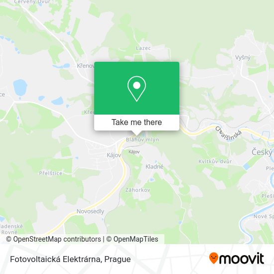 Fotovoltaická Elektrárna map