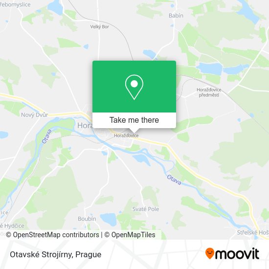 Otavské Strojírny map