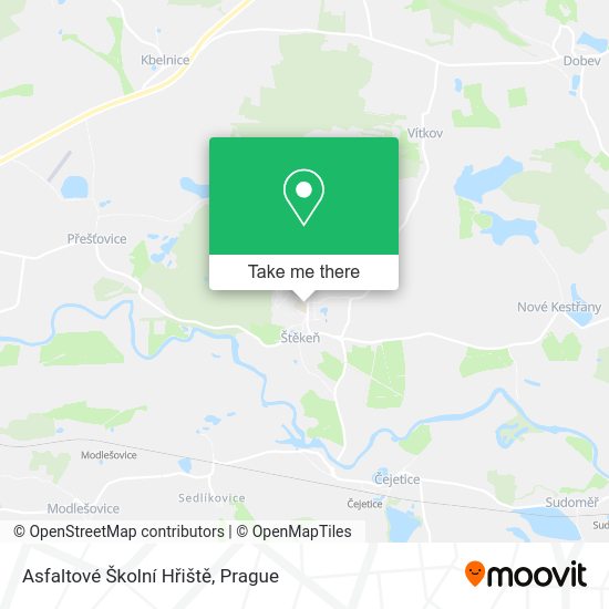 Asfaltové Školní Hřiště map