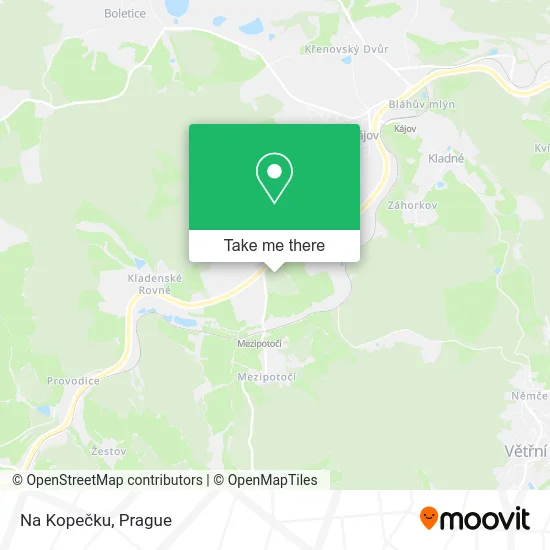 Карта Na Kopečku