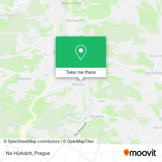 Карта Na Hůrkách