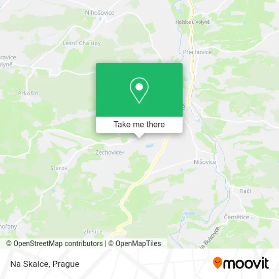 Карта Na Skalce